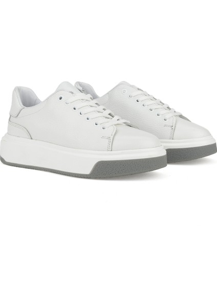 , Erkek Hakiki Deri Ayakkabı 1531023Z1002 Beyaz fiyatları