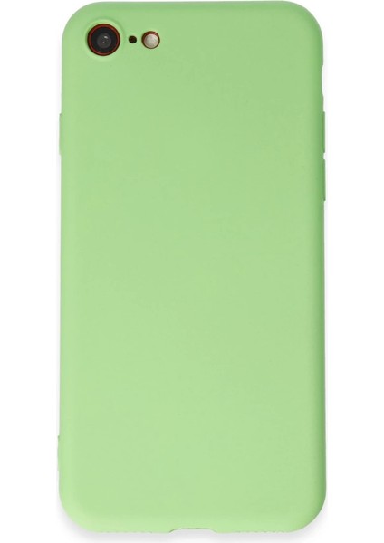 Iphone 7 Kılıf First Silikon - Açık Yeşil
