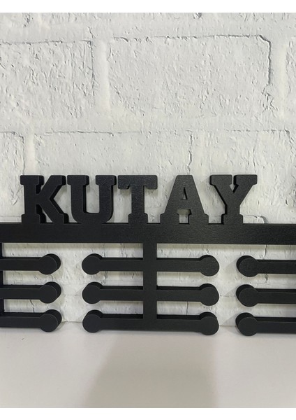 Madalya Askısı Futbol Temalı - Mdf, Kişiselleştirilebilen, Siyah Renk fırsatları