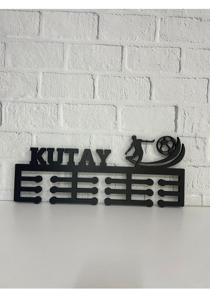 Madalya Askısı Futbol Temalı - Mdf, Kişiselleştirilebilen, Siyah Renk indirimleri