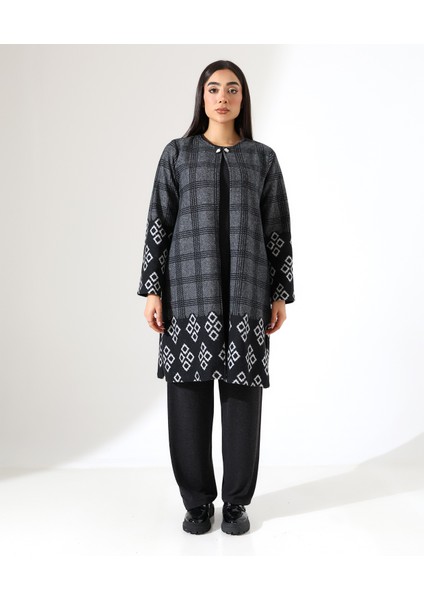 Pamuk Örme Ceketli Üç Parça Takım fiyatları