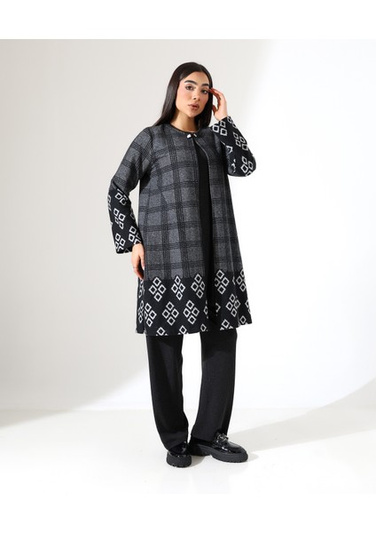 Pamuk Örme Ceketli Üç Parça Takım fırsatları