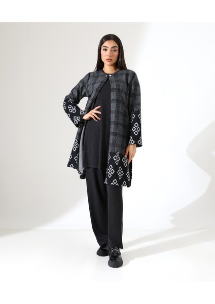 Pamuk Örme Ceketli Üç Parça Takım indirimleri