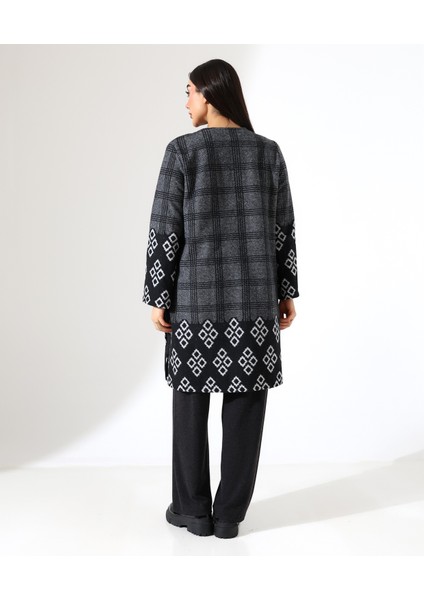 Pamuk Örme Ceketli Üç Parça Takım