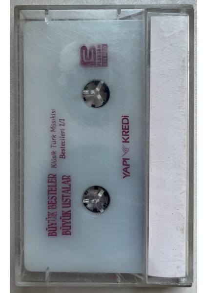 Büyük Besteler Büyük Ustalar Klasik Türk Musikisi Bestecileri Kaset (Orijinal Dönem Baskı Kaset) fiyatları