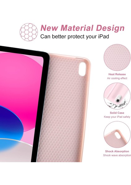 Ipad 11.nesil A16 11INÇ/10.NESIL 10.9 Inç Uyumlu Kablosuz Kalemlikli Klavyeli Tablet Kılıfı indirimleri