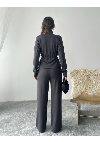 Antrasit Bel Büzgülü Modal Takım fırsatları
