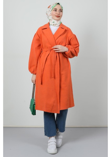 Asuman Kaşe Kaban Turuncu