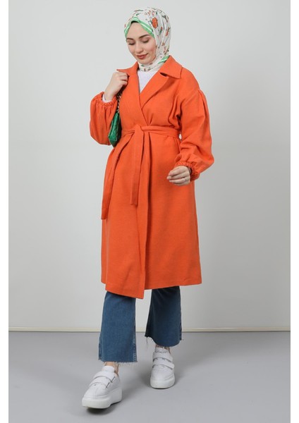 Asuman Kaşe Kaban Turuncu fiyatları