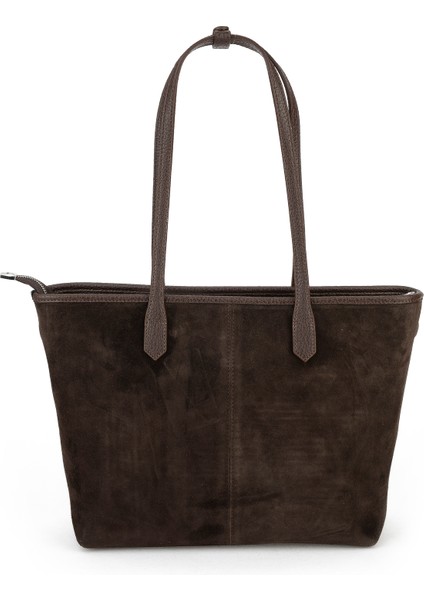 , Kadın Hakiki Deri Omuz ve El Çantası 153979Z5018 Kahve modelleri