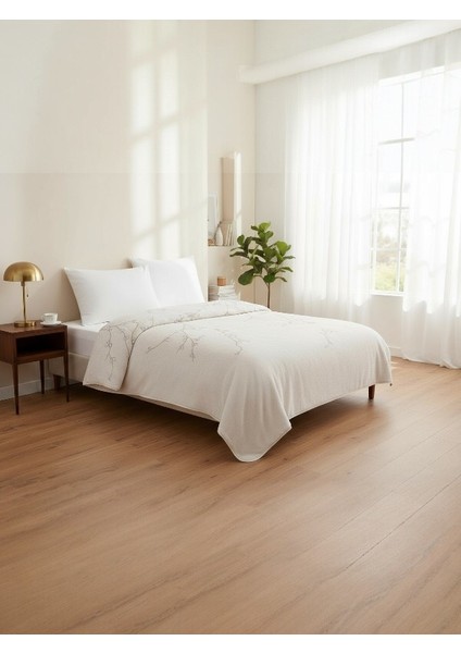 White Sakura Çift Kişilik Prime Battaniye 200×240 – Yumuşak, Sıcak Tutucu ve Şık Dokulu fiyatları
