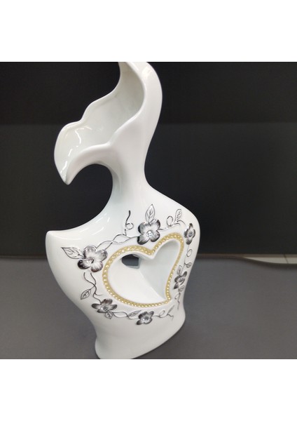 Dekoratif Seramik Işlemeli Vazo Obje modelleri