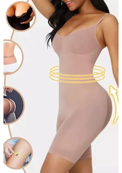 Kimi Vücut Korse - Bej