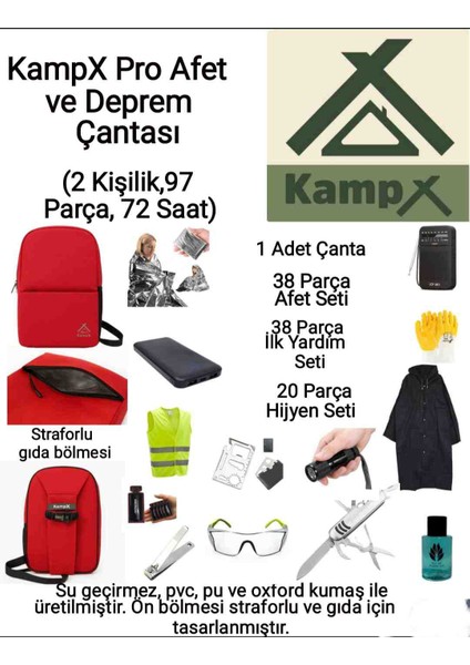 Deprem Çantası modelleri