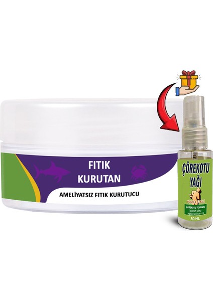 Fıtıkkurutan: 1 Tane 50 ml Krem + Çörek Otu Yağı