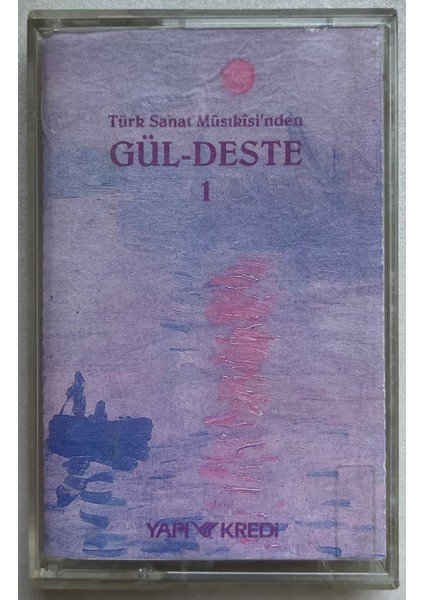 Türk Sanat Musiki'nden Gül-Deste 1 Kaset (Orijinal Dönem Baskı Kaset)