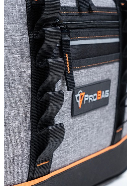 Elektronikçi Takım Çantası Çok Gözlü, Su Geçirmez, Dayanıklı Omuz Askılı Alet Çantası