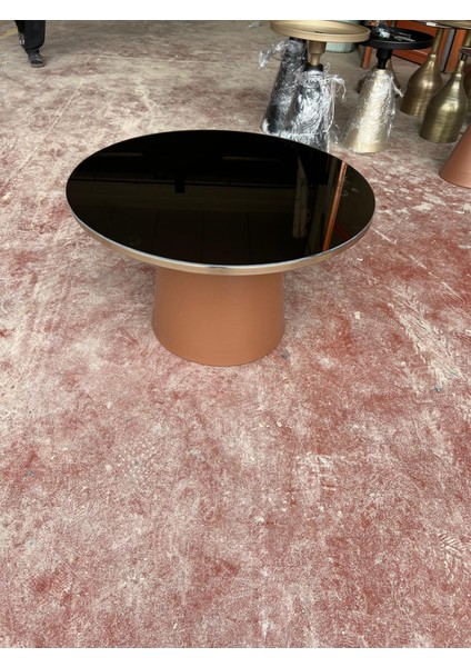 Orta Sehpa Alt Kahve Üst Ros Gold indirimleri