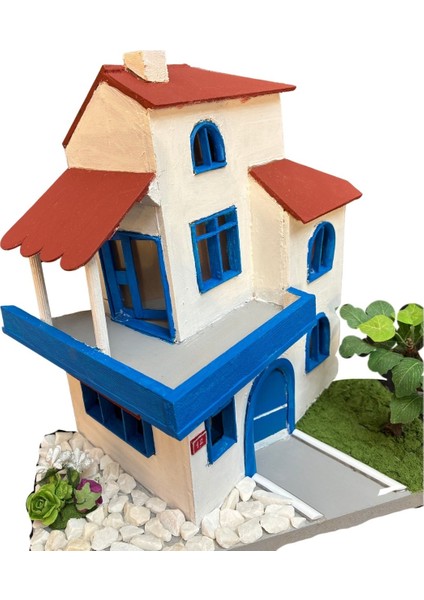 Bodrum Ev Ahşap Anahtarlık modelleri