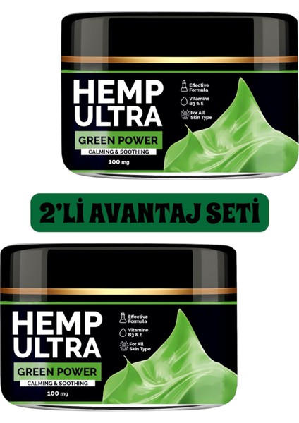 2 x 100 mg Green Power Hemp Cream Jel fiyatları