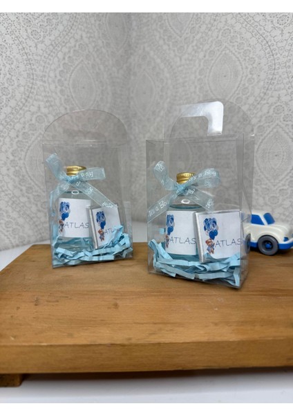 Isme Özel Hediyelik Çantalı Kolonya ve Mum Seti 15 Adet (Bebek Doğum ve Doğum Günü) modelleri