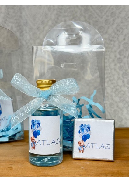 Isme Özel Hediyelik Çantalı Kolonya ve Mum Seti 15 Adet (Bebek Doğum ve Doğum Günü) indirimleri