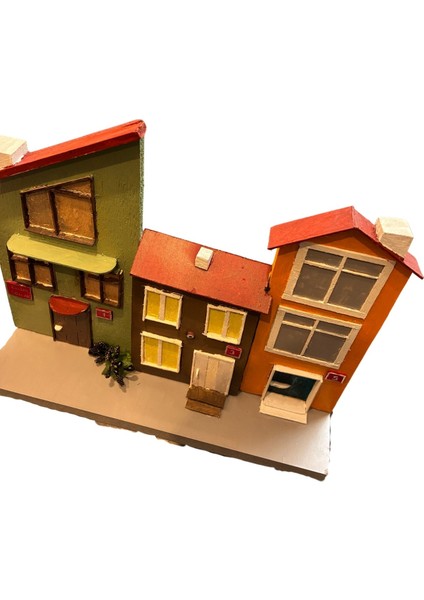 Bizim Sokak El Yapımı Ahşap Anahtarlık fiyatları