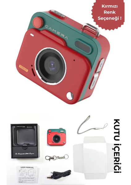 Mini Dijital Retro Kamera-(Hafıza Kartı Hediyeli) indirimleri