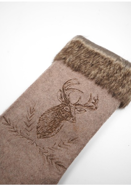 Kahve Yılbaşı Çorabı 60CM modelleri