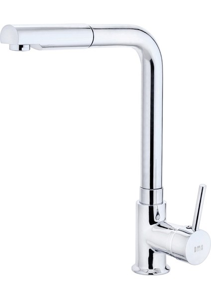 Tek Gövde Spiralli Eviye Bataryası Krom Kod: 681