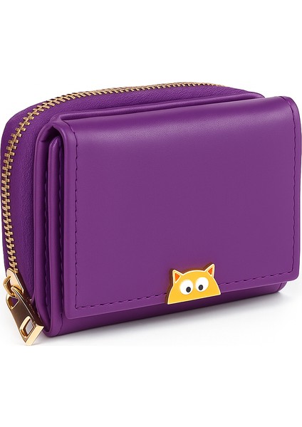 Kedi Detaylı Kadın Cüzdan