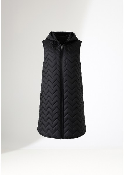 Kapüşonlu Hafif Şişme Büyük Beden Yelek