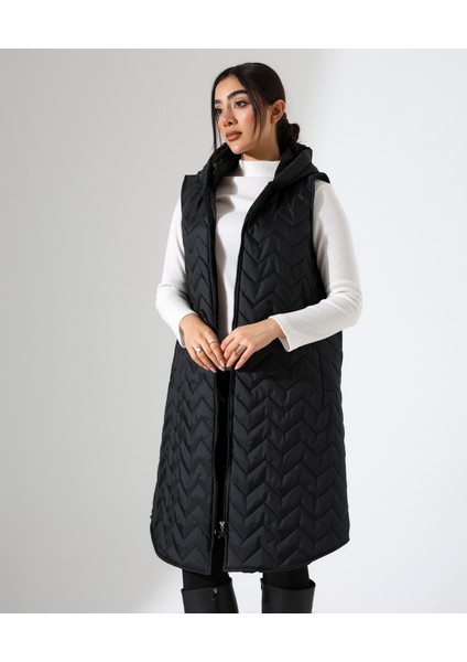 Kapüşonlu Hafif Şişme Büyük Beden Yelek indirimleri