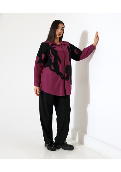 Nakış Detay Iki Parça Gömlek Takım indirimleri