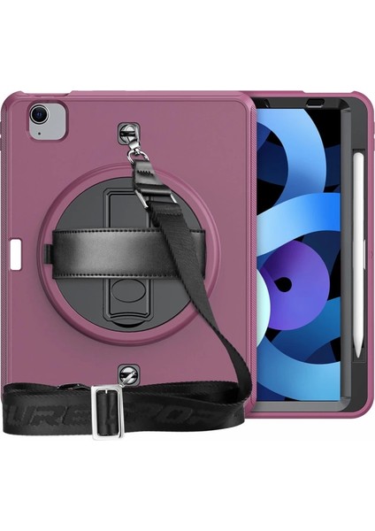 Ipad Pro 11 (2020) Kılıf Strap-C Otterbox Tablet Kapak - Mürdüm fiyatları