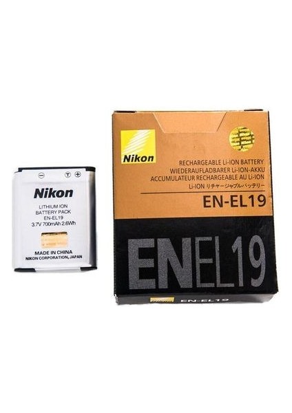 EN-EL19 Orjınal Batarya