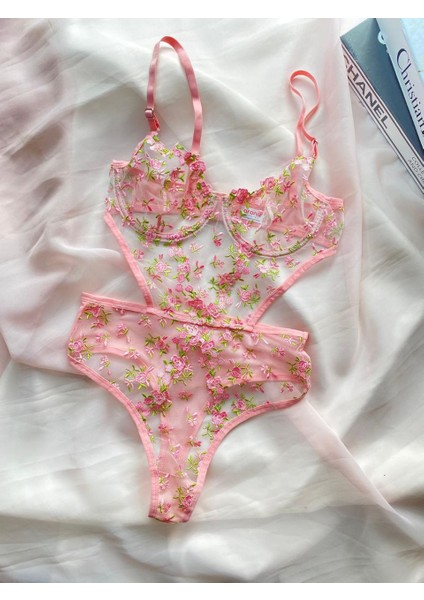 Barbie Floral Pink Balenli Bodysuit