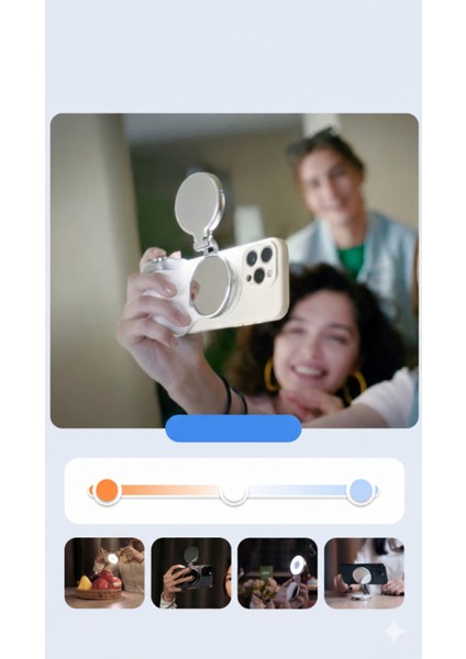 Magsafe Beyaz Bluetooth Fotoğraf Çekim Aparatı Tripod ve Işıklı Set indirimleri