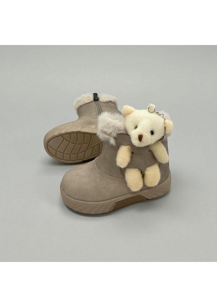 Kaymaz Taban Fermuarlı Kız Erkek Bebek Çocuk Kışlık Bot fırsatları