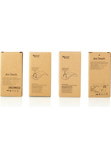 Katlanabilir Kablosuz Bluetooth + 2.4g Mouse Siyah (1600 Dpı) fırsatları