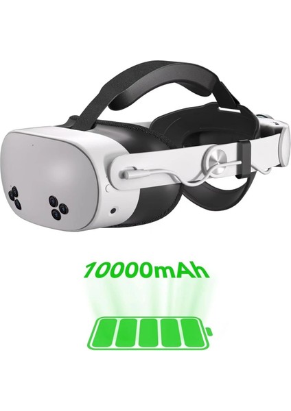 Hatalkin Kafa Bandı ve 10000MAH Pil - Quest 3s Için (Sadece Aksesuar)