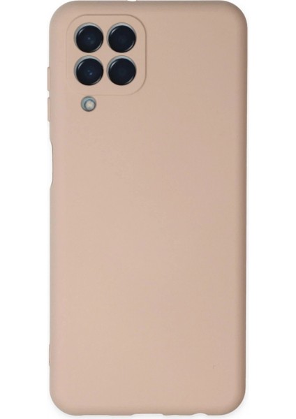 Ieg Samsung Galaxy M33 Kılıf Nano Içi Kadife Silikon - Pudra