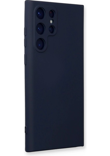 Samsung Galaxy S23 Ultra Kılıf Nano Içi Kadife Silikon - Lacivert fiyatları