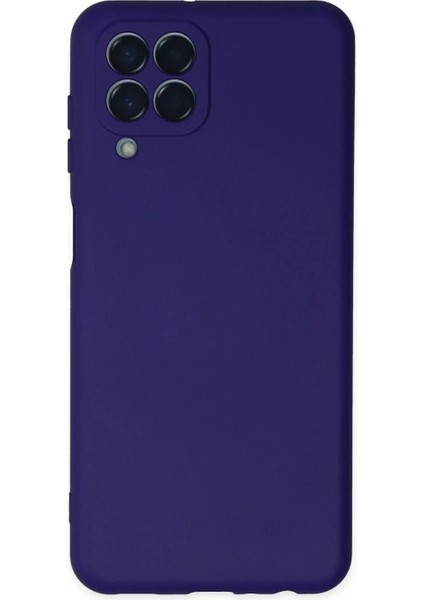 Ieg Samsung Galaxy M33 Kılıf Nano Içi Kadife Silikon - Mor