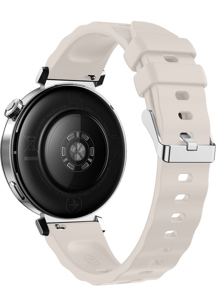 Huawei Watch Gt5 41MM Ile Uyumlu Softflex Metal Tokalı Spor Silikon Akıllı Saat Kordonu fiyatları