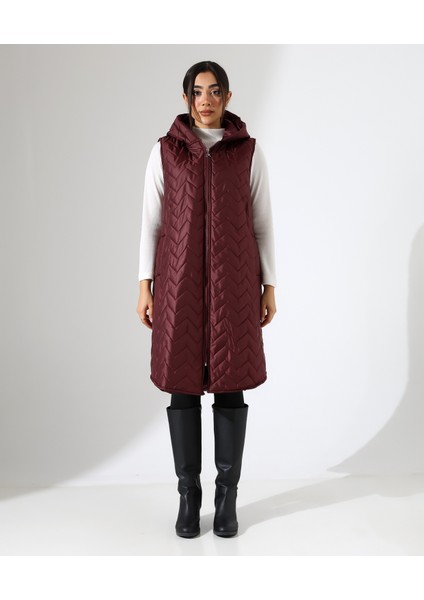 Kapüşonlu Hafif Şişme Büyük Beden Yelek