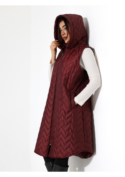 Kapüşonlu Hafif Şişme Büyük Beden Yelek