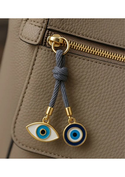 Nazar Boncuklu Metal Anahtarlık modelleri