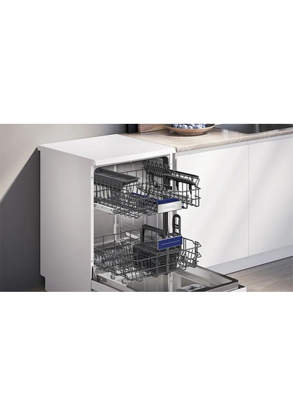 SN15EW00KT IQ500 Solo Bulaşık Makinesi 60 cm Beyaz fiyatları