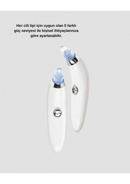 5 Kademeli Vakumlu Gözenek Temizleyici – Su Geçirmez ve Taşınabilir Siyah Nokta Cihazı modelleri